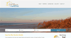 Desktop Screenshot of gulfbreezevacationrentals.com